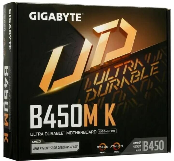 Материнская плата GIGABYTE B450M K (rev 10)