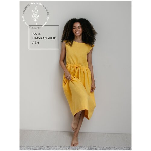 Платье ИВАdress, размер 42-44, желтый