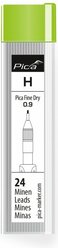 PICA-MARKER 7050/SB К-т грифелей для карандаша Pica FINE Dry 24 шт (HB) в блистере с доп. ластиками