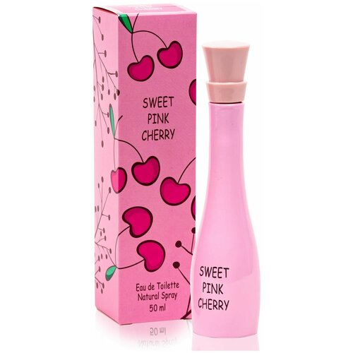 туалетная вода женская sweet pink sparkly 50 мл today parfum 9148599 Туалетная вода женская 50 мл, Sweet Pink Cherry
