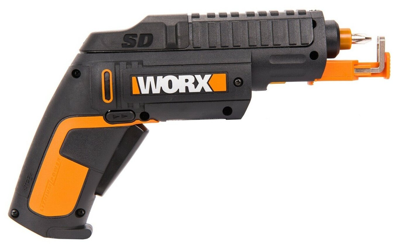 Отвертка аккумуляторная Worx WX255 SD Slide Driver, 4 В, АКБ 1,5 А*ч, ЗУ, коробка