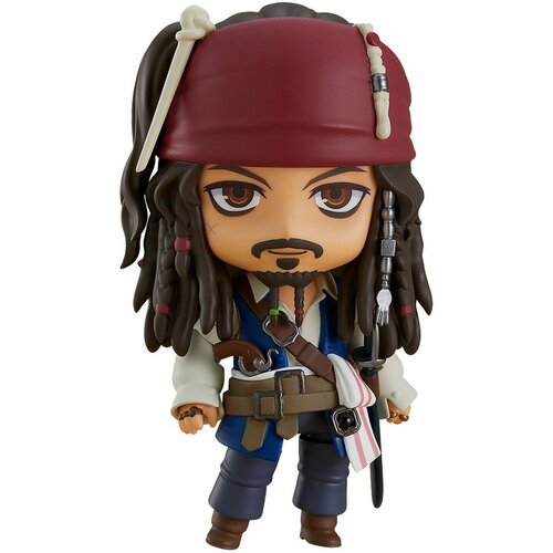 фото Фигурка good smile company nendoroid pirates of the caribbean: on stranger tides jack sparrow (4580590123816)