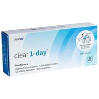 Контактные линзы Clearlab Clear 1-Day Однодневные, -1.25 / 14.2 / 8.7, 30 шт.