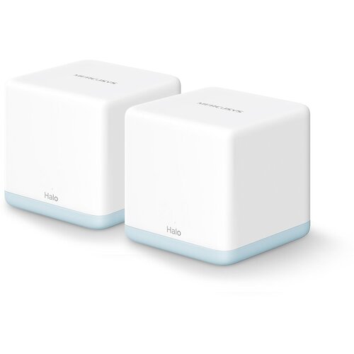 MERCUSYS Halo H30(2-pack) AC1200 Домашняя Mesh Wi-Fi система mercusys halo h30 3 pack ac1200 домашняя mesh wi fi система