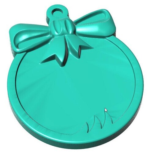 Шар Новогодний форма из толстого ПВХ для шоколада