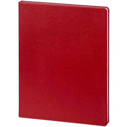 Блокнот Express в клетку, красный