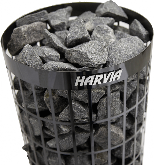 Электрическая печь Harvia CILINDRO PC70E BLACK STEEL без пульта - фотография № 2