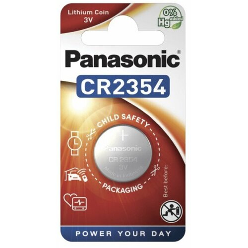 Элемент питания Panasonic CR2354 3V Lithium (1 шт) элемент питания ansmann cr1 3n 3v lithium 1 шт