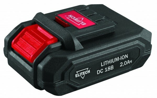 Аккумулятор 18В 2.0Ач Li-ion Elitech