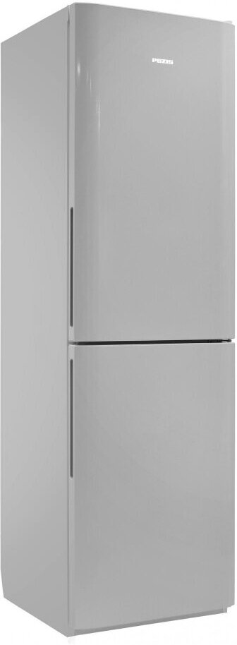 Двухкамерный холодильник POZIS RK FNF 172 серебристый ручки вертикальные