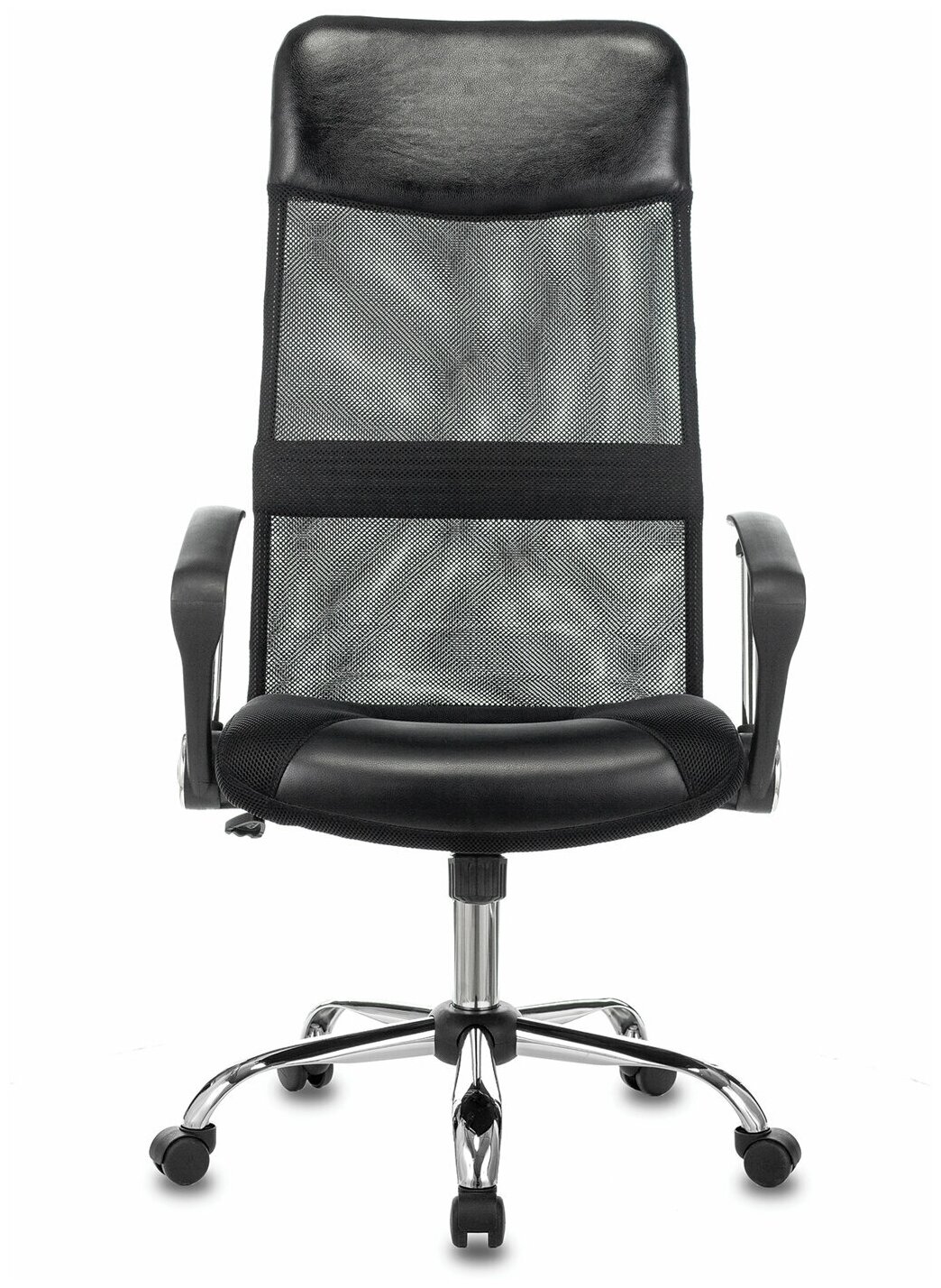 Кресло руководителя Бюрократ CH-608Fabric, на колесиках, ткань, серый [ch-608/fabric-dgrey] - фото №19