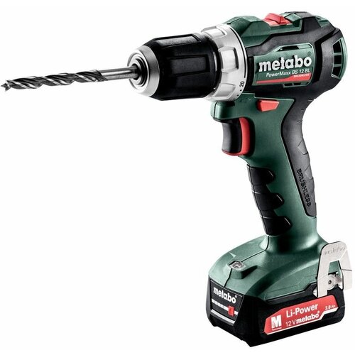 PowerMaxx BS 12 BL Аккумуляторная дрель-шуруповерт Metabo 2000300₽