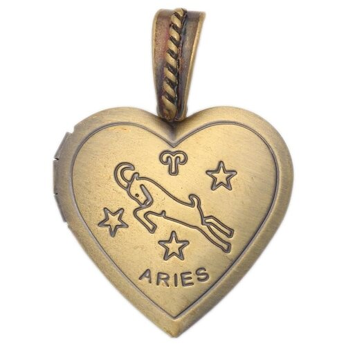 фото Подвеска декоративная 'овен', 27*29*7мм, 1шт/уп, арт.7715745. нет бренда