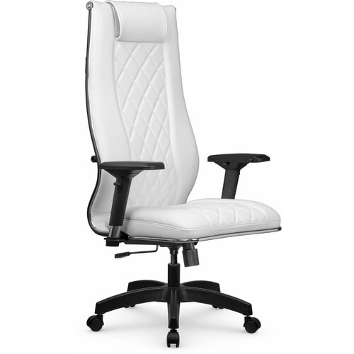 Компьютерное офисное кресло Metta L 1m 50М/4D MPES, Топган (основание 17831), Белое