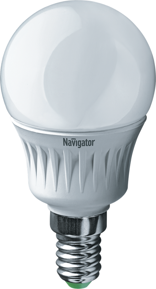 Navigator -Лампа LED E14 5Вт теплая шар Navigator