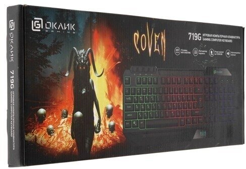 Клавиатура OKLICK COVEN 719G RGB