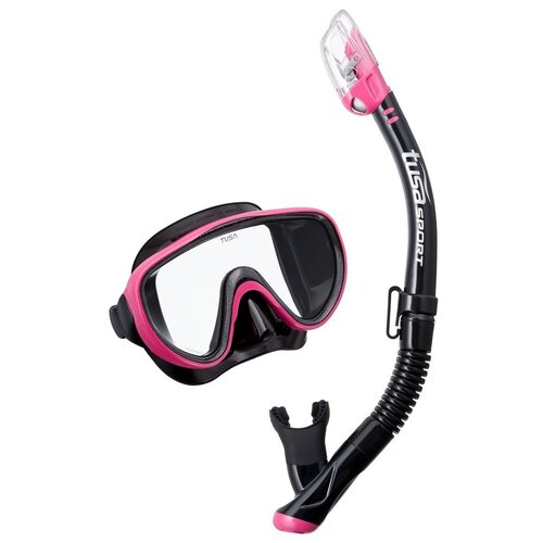 Комплект для плавания TUSA Sport Black Series UCR1625QB HP (маска+трубка)