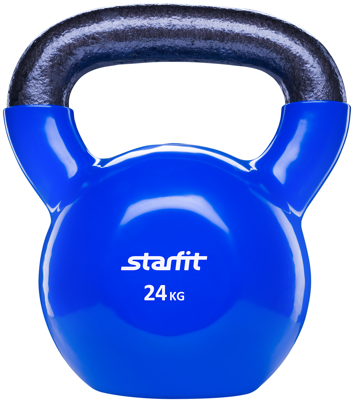 Гиря виниловая STARFIT DB-401 24 кг, темно-синяя