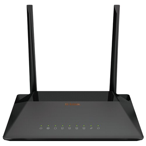 Маршрутизатор D-link DSL-224/R1A VDSL2/ADSL2+ Annex A Wireless N300 Router, RJ-11 DSL port, 4*10/100Base-TX LAN ports, 802.11b/g/n compatible, 802.11n