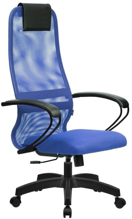 Кресло MT_SU-B-8 сетка/ткань синий подл130/осн001(подл100/осн001)