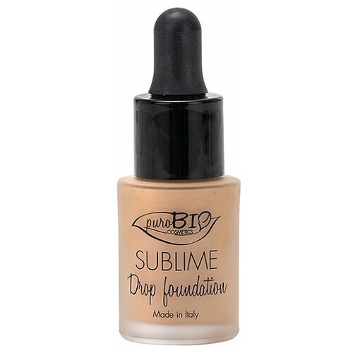 PuroBIO Тональный флюид Sublime Drop Foundation, SPF 10, 15 мл/19 г, оттенок: 03