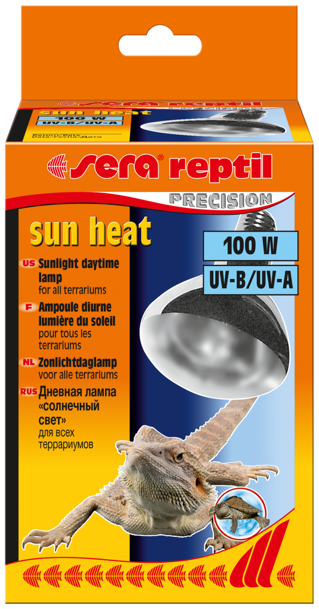 Лампа Sera Reptil Sun Heat 100Вт