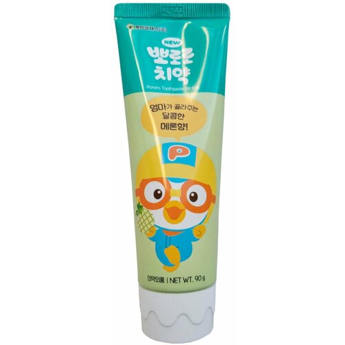 Детская зубная паста Iconix Pororo Toothpaste, 90г (дыня)