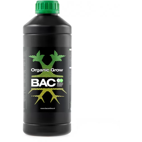 Удобрение для растений B.A.C Organic GROW 1000мл, органическое удобрение на фазу вегетации