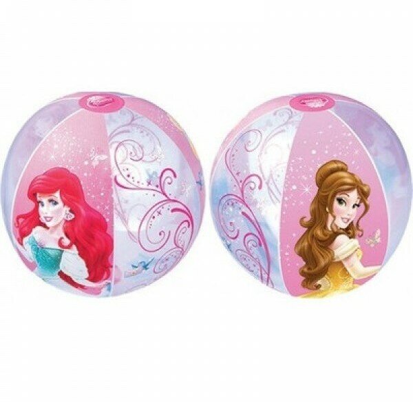 Мяч пляжный Bestway 91042 Disney Princess 51 см