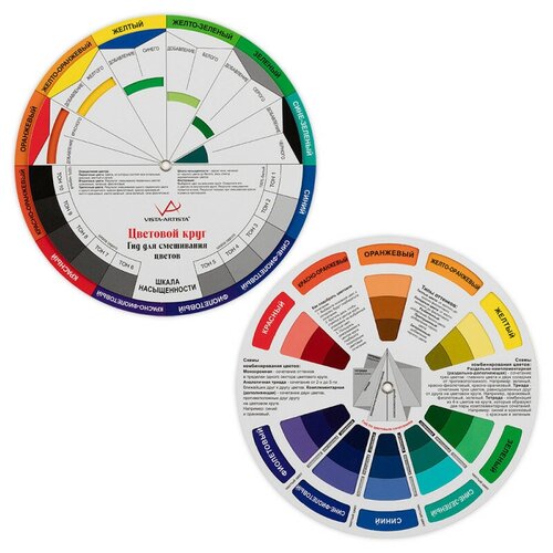 Vista-Artista Цветовой круг KRUG-13 разноцветный 13 см 13 см