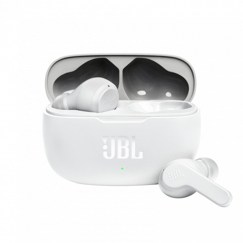 JBL Беспроводные наушники-гарнитура JBL Wave 200 TWS White белый JBLT200TWSWHT