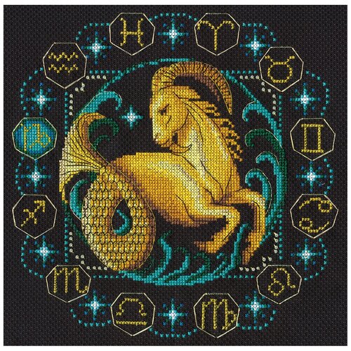 фото Набор для вышивания zn-0931 ( зн-0931 ) "знаки зодиака. козерог" panna