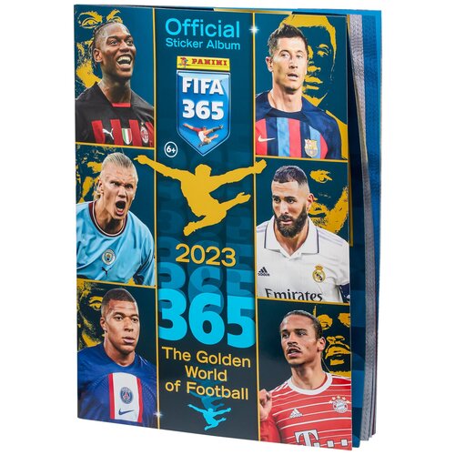 2 блистера наклеек panini fifa 365 2022 60 наклеек Альбом для наклеек FIFA 365-2023
