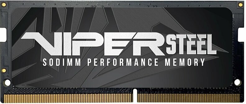 Модуль памяти Patriot Memory Viper Steel DDR4 SO-DIMM 2400MHz PC-19200 CL15 - 32Gb PVS432G240C5S