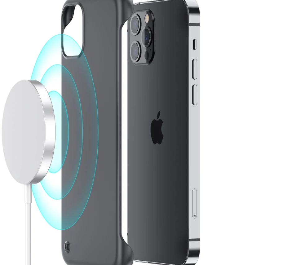 Беспроводное зарядное устройство Magnetic Charger 15w для iPhone 15 14 13 12 11 XS XR X / Магнитная зарядка для iPhone, AirPods