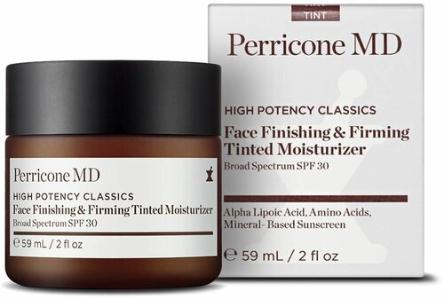 Perricone MD Увлажняющий и укрепляющий крем для лица с эффектом тонирования High Potency Classics Face Finishing & Firming Moisturizer Tint SPF30, 59ml