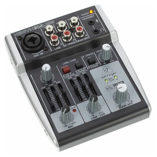 Микшерный пульт BEHRINGER 302USB - фотография № 6