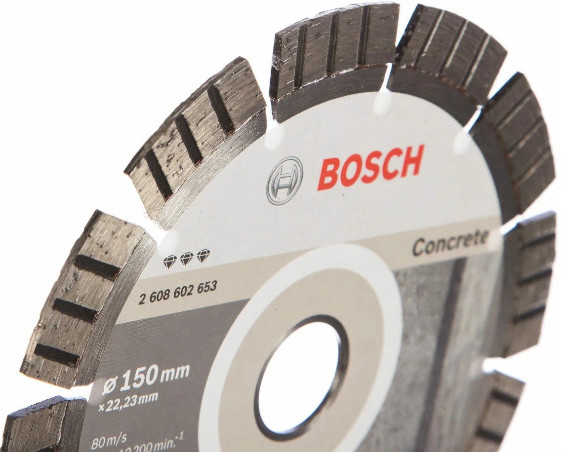 Алмазный диск BOCSH 150 мм, железобетон, 2608602653