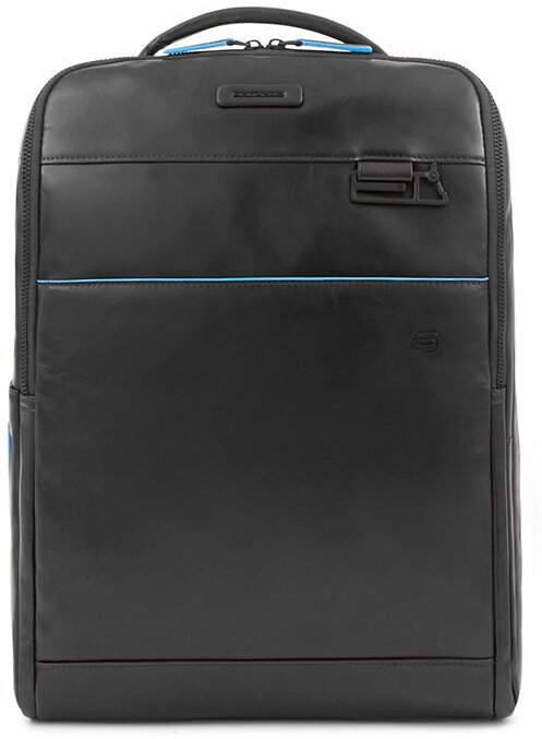 Рюкзак Piquadro Blue Square Revamp CA4818B2V/N черный натуральная кожа