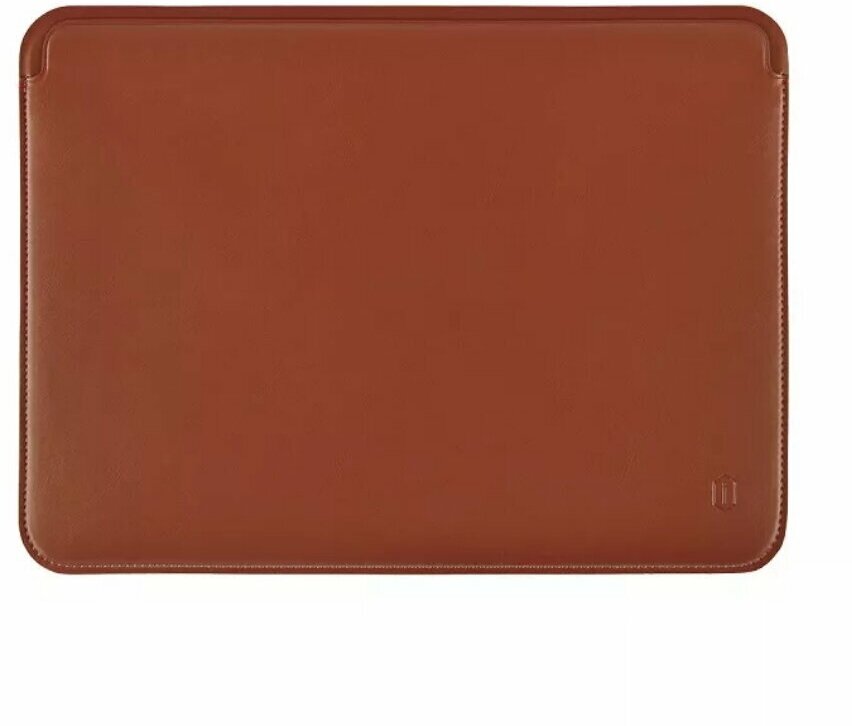 Чехол для ноутбука WiWU Skin Pro Platinum Tech Leather Sleeve для Apple MacBook 14.2" Brown