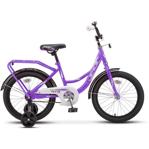 Велосипед Stels Flyte 16 Z011 (2021) 11 сиреневый (требует финальной сборки) детский велосипед stels flyte lady 16 z011 рама 11 голубой 2020