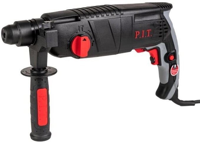 Перфоратор P.I.T. PBH24-C (мощность 850 Вт, сила удара 2.4 Дж, кейс)