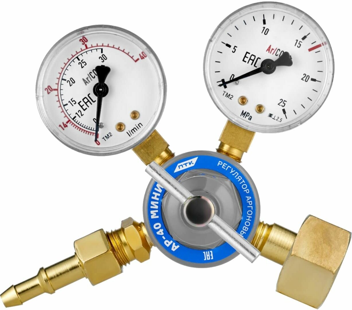 Регулятор аргоновый АР-40-2 (АР-40 мини) - фотография № 1