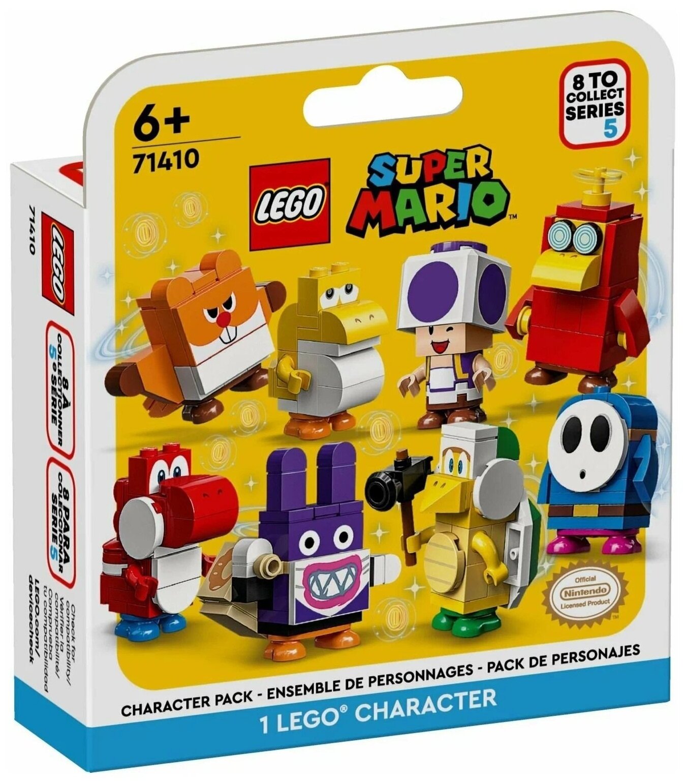 Конструктор LEGO Super Mario 71410 Фигурки персонажей: серия 5 1шт.