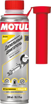 Motul Промывка дизельной топливной системы Injector Cleaner Diesel, 0.3 л