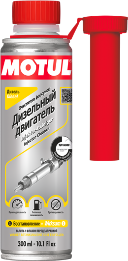 Motul Промывка дизельной топливной системы Injector Cleaner Diesel, 0.3 л