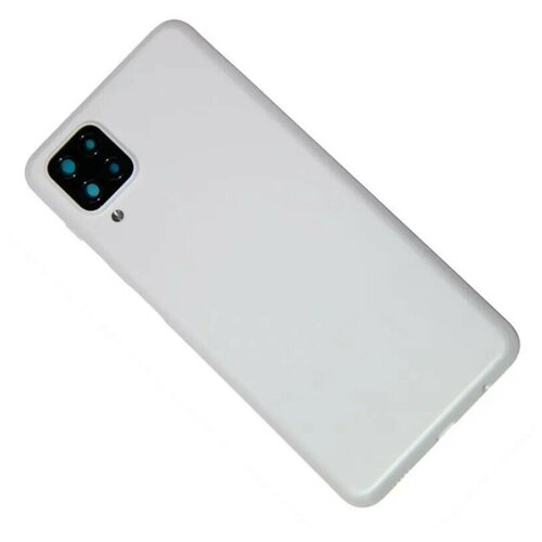 Задняя крышка для смартфона Samsung A125F, A127F, A12, A12 Nacho, Белый шлейф для смартфона samsung m127f a125f a127f m12 a12 a12 nacho сканер отпечатка пальцев черный