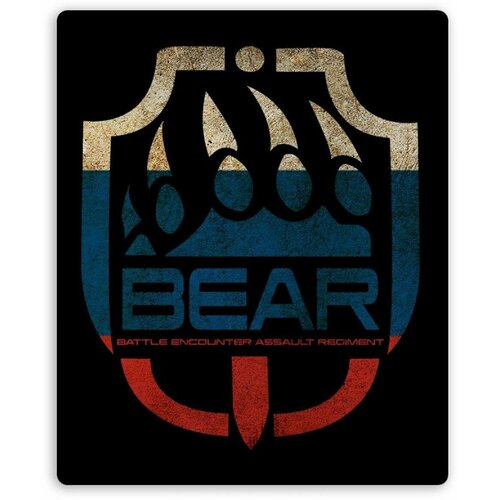 сумка escape from tarkov сити красный Коврик для мышки прямоугольный Escape from Tarkov BEAR Logo