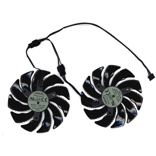 Вентилятор для Gigabyte RX470 570 580 GTX 1060 MSI GTX1080Ti RX570 RX580 4pin p/n: PLD10010S12HH