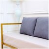 Фото #12 Большая диванная подушка, подушка для кровати, для дивана Рогожка 63*45 см
